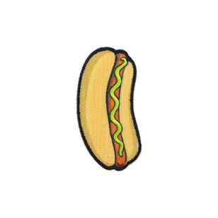 Make It Hot Dog Iron On Motif Multicoloured