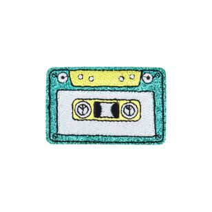 Make It Cassette Iron On Motif Multicoloured