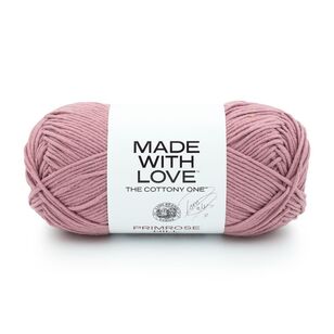 Lionbrand Made With Love The Cottony One Yarn  Primrose 100 g