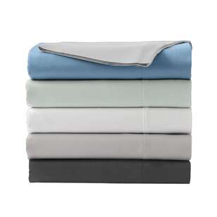 Luxury Living 1000 Thread Count Bolster Fitted Sheet Set Chambray