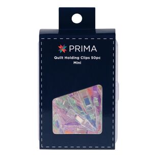 Prima Mini Quilt Holding Clips 50 Pieces Multicoloured Mini
