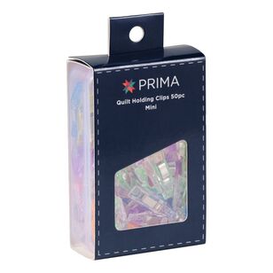 Prima Mini Quilt Holding Clips 50 Pieces Multicoloured Mini