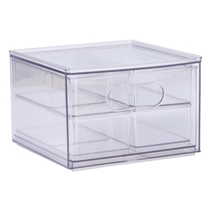 Living Space 7 Piece Drawer Set Clear