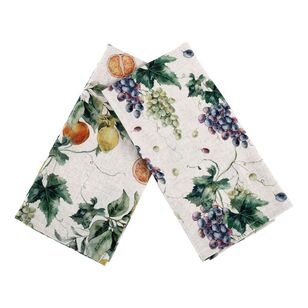 KOO Botanical Tea Towel 2 Pack Multicoloured 50 x 70 cm