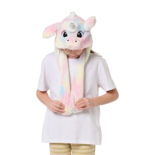 Spartys Unicorn Moving Ear Hat Multicoloured