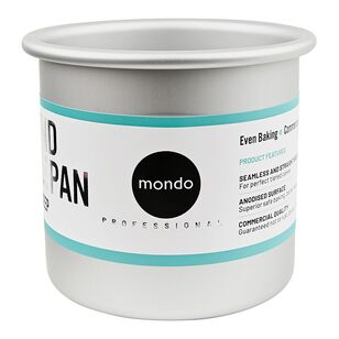 Mondo Pro 10 x 10 cm Deep Round Pan Silver 10 x 10 cm