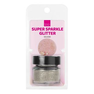 Roberts Edible Craft Edible Glitter Super Sparkle Silver
