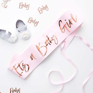 Ginger Ray Twinkle Twinkle 'It's A Baby Girl' Sash Multicoloured