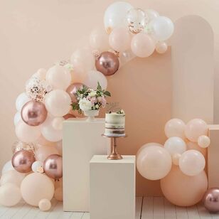 Ginger Ray Baby In Bloom Confetti Balloon Arch Kit Rose Gold