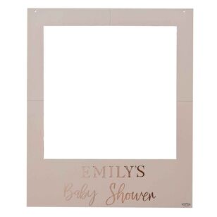 Ginger Ray Baby In Bloom Photo Booth Frame Multicoloured
