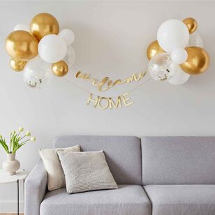 Ginger Ray Hello Baby Welcome Home Baby Balloon Backdrop Kit Multicoloured
