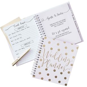 Ginger Ray Gold Wedding Planner Gold