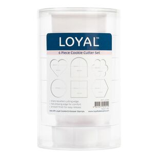 Loyal Cookie Cutter 6 Pack White