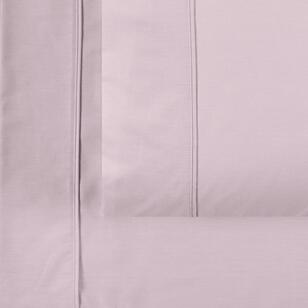 KOO 250 Thread Count Cotton Tencel Fitted Sheet Set Orchid