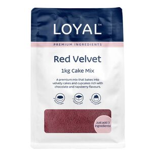 Loyal Red Velvet Cake Mix Multicoloured 1 kg
