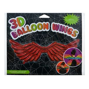 Inflatable Devil Wings Multicoloured