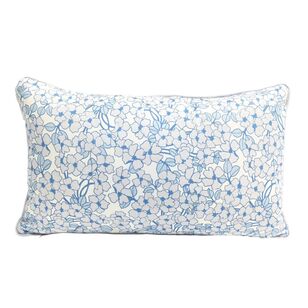 Ombre Home Courtney Printed Cushion II Blue 30 x 50 cm