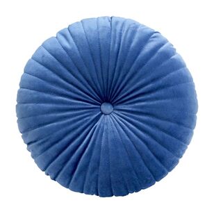 Ombre Home Courtney Textured Cushion Blue 45 x 45 cm