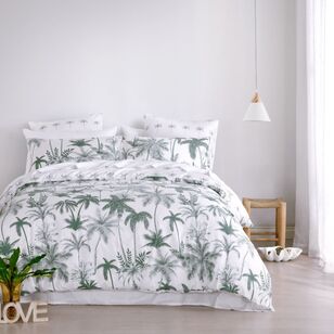 Ombre Home Congo Quilt Cover Set Green