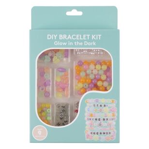 Crafters Choice DIY Glow In The Dark Bracelet Kit  Multicoloured