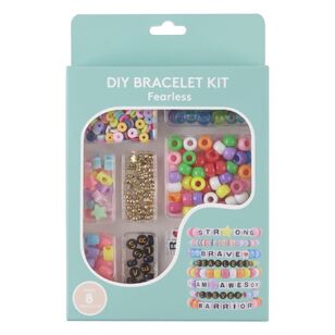 Crafters Choice DIY Fearless Bracelet Kit  Multicoloured