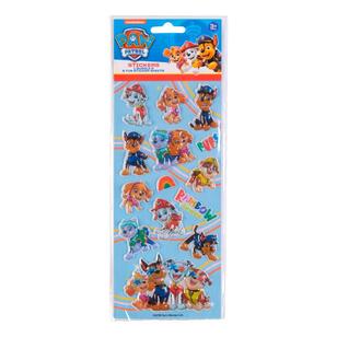 Paw Patrol Bubble Stickers 3 Pack Multicoloured
