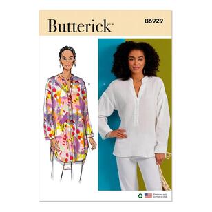Butterick B6929 Misses' Top and Tunic Pattern White