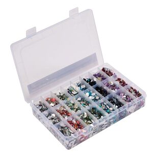 Crafters Choice Multi Shape Gems Multicoloured