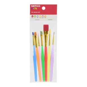 Semco Kids Brush Set 7 Pack Multicoloured