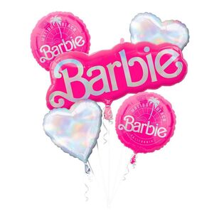 Anagram Barbie Balloon Bouquet Pink