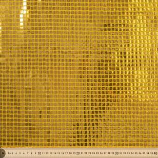 Square 135 cm Sequin Fabric Gold 135 cm