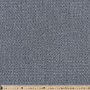 Herringbone 150 cm Jacquard Fabric  Black/White 150 cm