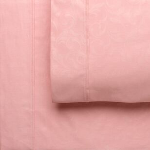 Eminence 1200 Thread Count Damask Sheet Set Pink