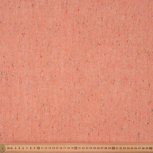 Speckle Spring Wool Suiting Fabric Orange 145 cm