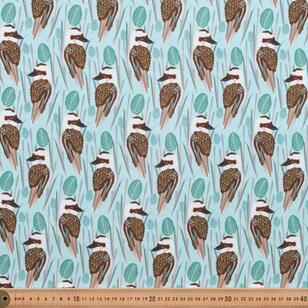 Kookaburra 148 cm Cotton Spandex Fabric Multicoloured 148 cm