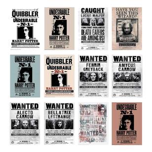Amscan Harry Potter Wanted Posters Multicoloured