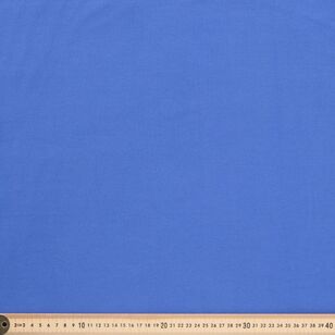 Plain 148 cm Cotton Spandex Fabric Dazzling Blue 148 cm