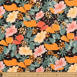 Garden 148 cm Jersey Fabric Multicoloured 148 cm