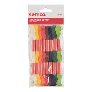 Semco Embroidery Thread 8 Pack Autumn
