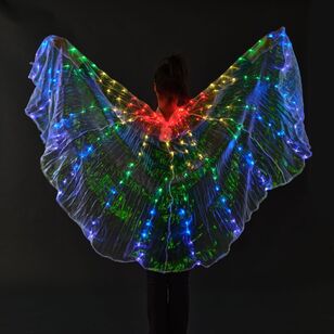 Spartys Light Up Pleat Wings Multicoloured