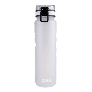 Oasis 1 L Tritan Motivational Bottle White 1 L