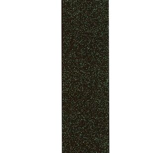 Offray Glitter GG Ribbon Black 38 mm x 2.7 m