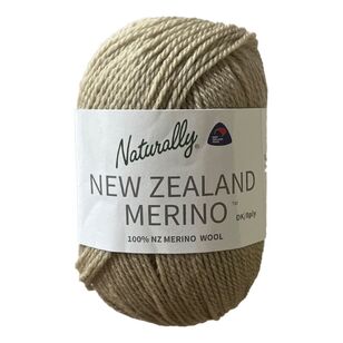 Naturally New Zealand Merino 8 Ply Wool Natural 50 g