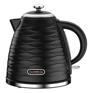 Culinary Co Textured Kettle Black 1.7 L