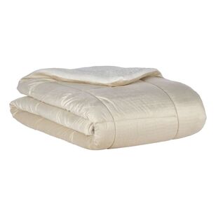 KOO Sherpa Reversible Blanket Oatmeal