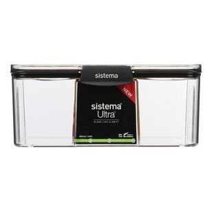 Sistema Ultra 2.63 L Rectangle Container Clear 2.63 L