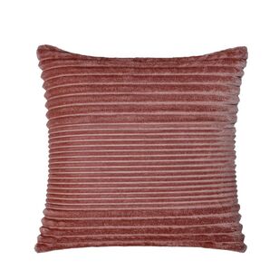 KOO Janelle Ultra Soft Stripe European Pillowcase Rose European