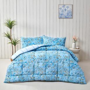KOO Florence Comforter Set Blue