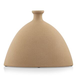 Bouclair Organic Ceramic Vase Beige 24 x 9 x 20 cm
