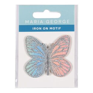 Maria George Ombre Butterfly Iron On Motif Multicoloured